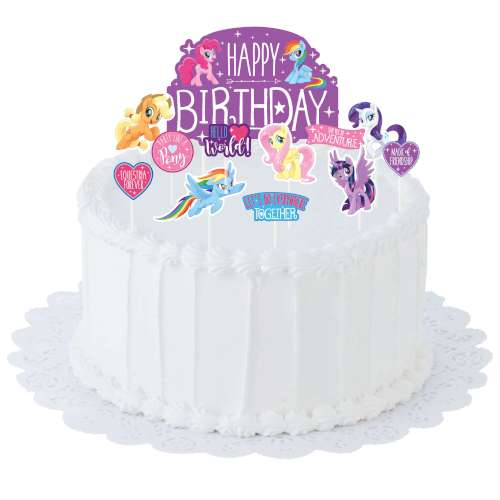 My Little Pony Cake Topper Set